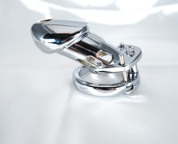 Stainless Steel Chastity Cage Device