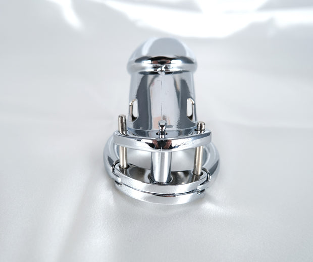 Stainless Steel Chastity Cage Device