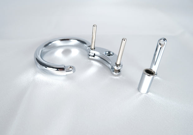 Stainless Steel Chastity Cage Device