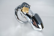 Stainless Steel Chastity Cage Device