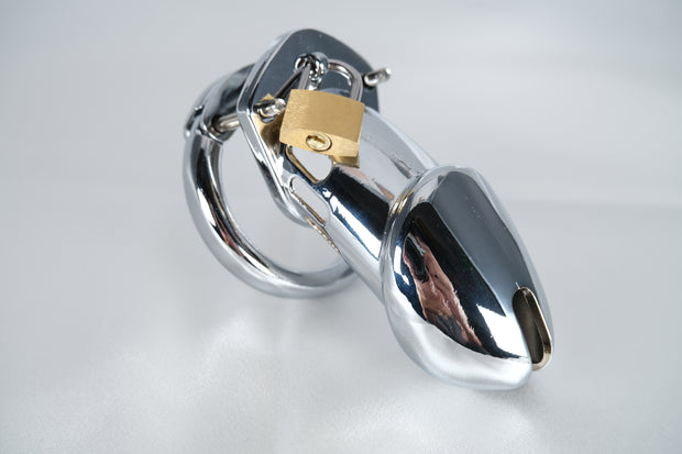Stainless Steel Chastity Cage Device
