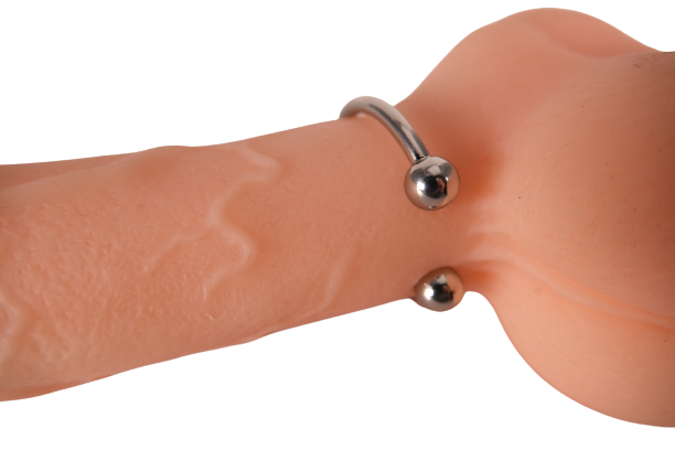 Cock Ring With Two Pressure Balls