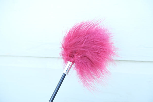 Burgundy Feather Tickler