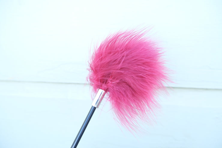 Burgundy Feather Tickler
