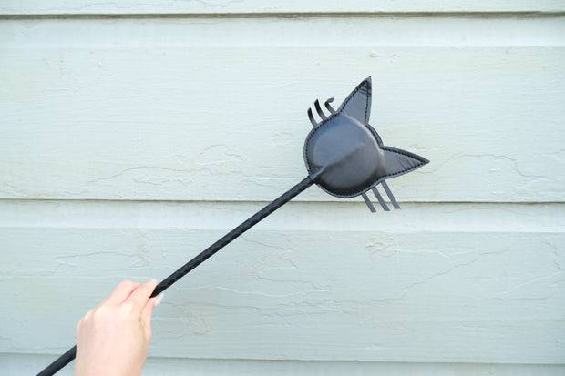 Cat Long Leather Paddle