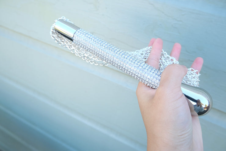 Chain Whip With Diamonds  Flogger