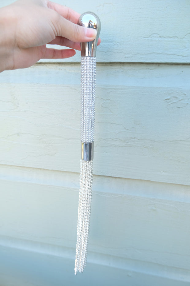 Chain Whip With Diamonds  Flogger