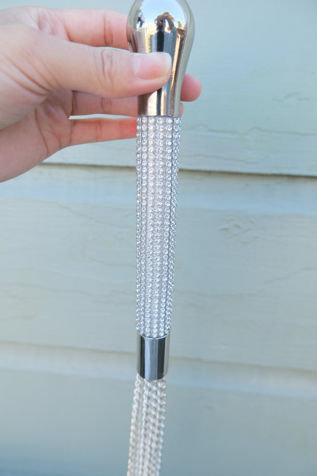 Chain Whip With Diamonds  Flogger