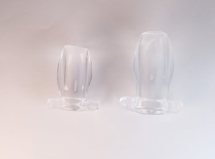 Hollow Clear Soft Silicone Anal Plug