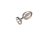 Stainless Steel Round Bottom Hollow Anal Plug