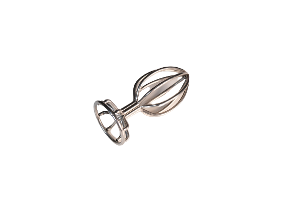 Stainless Steel Round Bottom Hollow Anal Plug