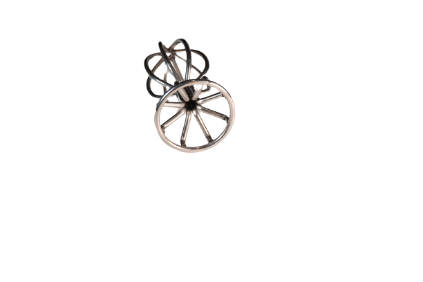 Stainless Steel Round Bottom Hollow Anal Plug
