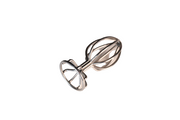 Stainless Steel Round Bottom Hollow Anal Plug