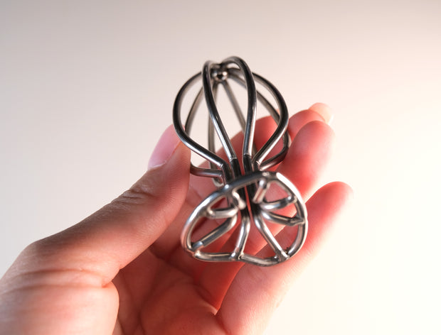 Stainless Steel Hollow Heart-shaped Butt Plug