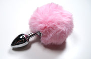 Pink Cute Rabbit Tail Pet Play Kit