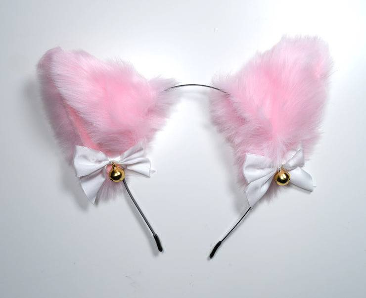Pink Cute Rabbit Tail Pet Play Kit