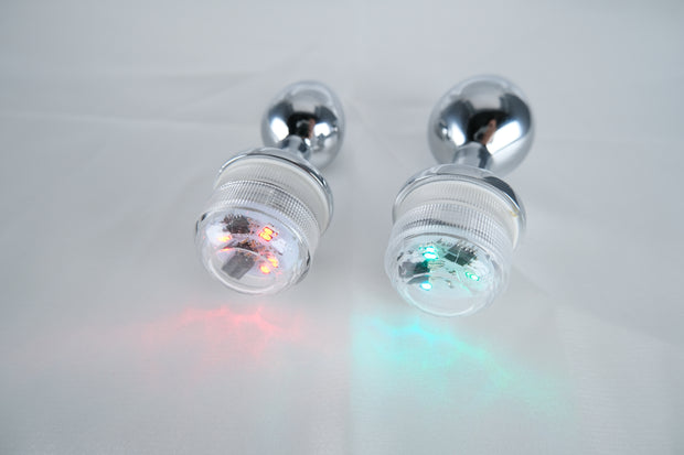 Butt Plugs With LED Light/ Remote Control