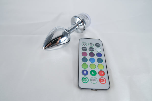 Butt Plugs With LED Light/ Remote Control