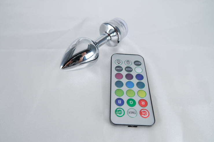 Butt Plugs With LED Light/ Remote Control