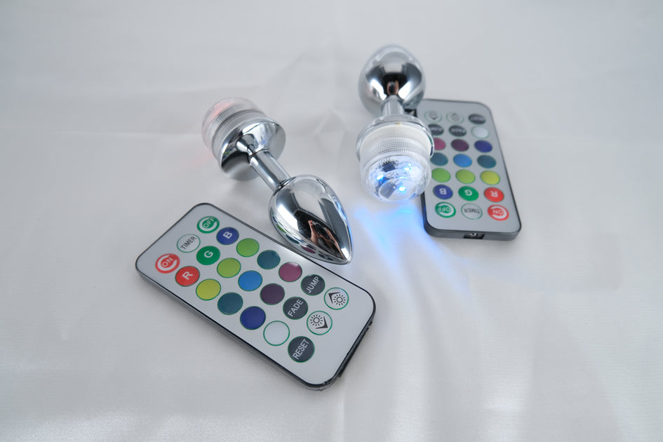 LED Butt Plugs With Remote Control Anal Sex Toys – LoveOrigin