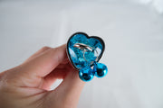 Jeweled Butt Plug with Chain Lead