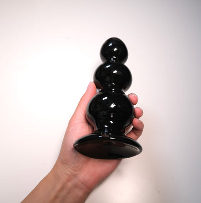 Black Giant Anal Beads
