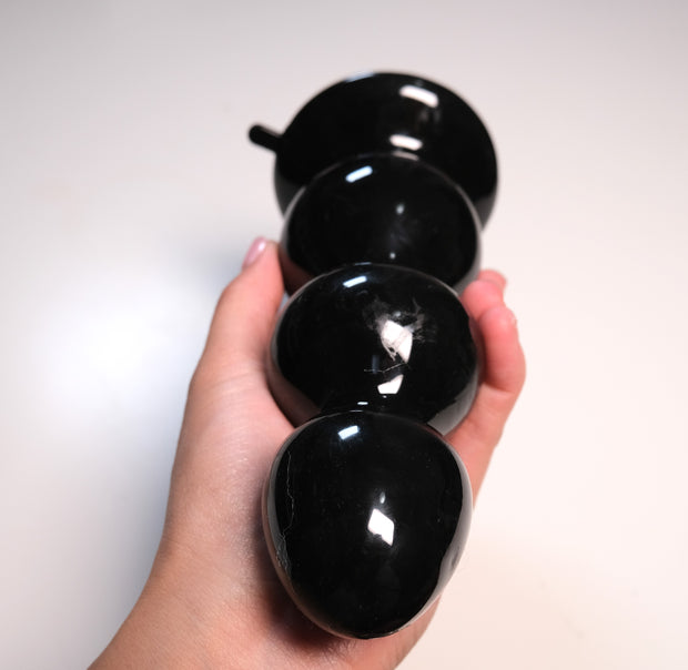 Black Giant Anal Beads