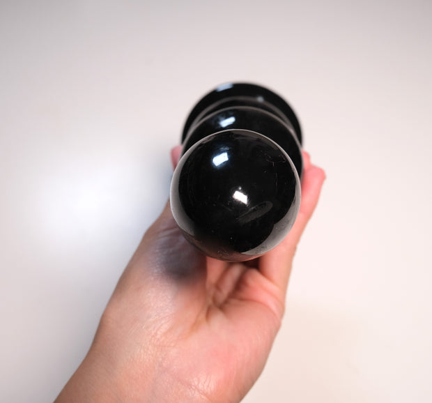 Black Giant Anal Beads