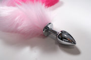 Pink Gradient Butt Plug Tail