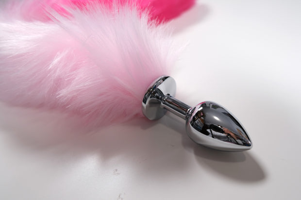Pink Gradient Butt Plug Tail