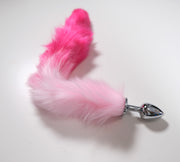Pink Gradient Butt Plug Tail
