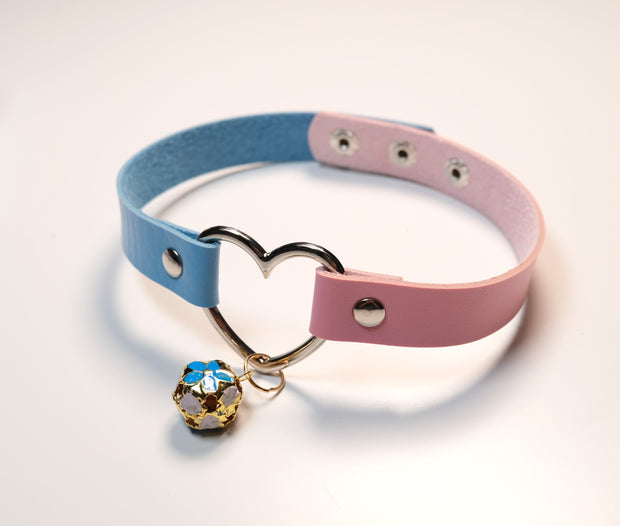 Blue Pink Pet Play Bell Sex Toys Set
