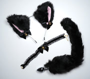 Black Cute Pet Play Set