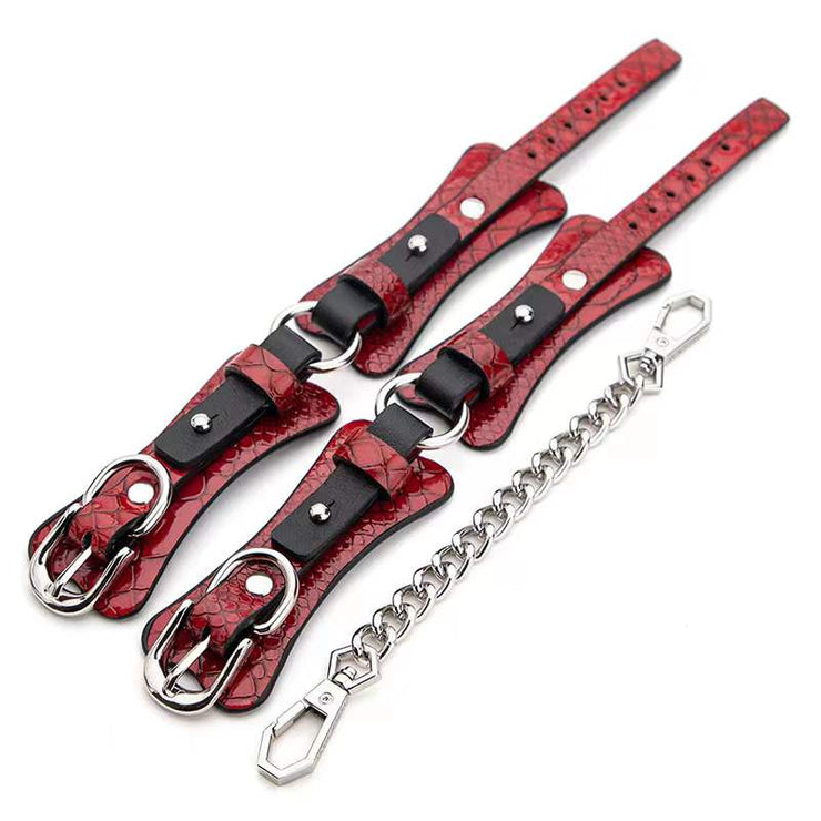 Luxury Black/Red BDSM Set