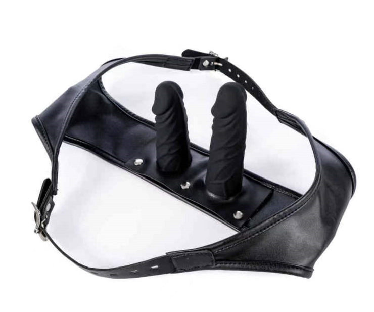 Double Vibrate Detachable Dildo Pants