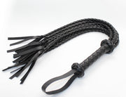 Leather Flogger Whip