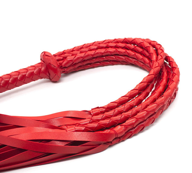Leather Flogger Whip