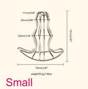 Stainless Steel Hollow Anal Plug
