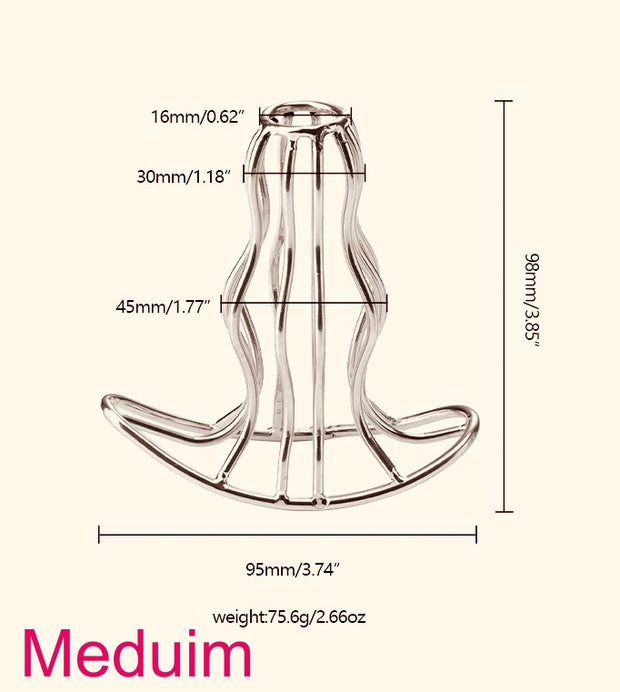 Stainless Steel Hollow Anal Plug