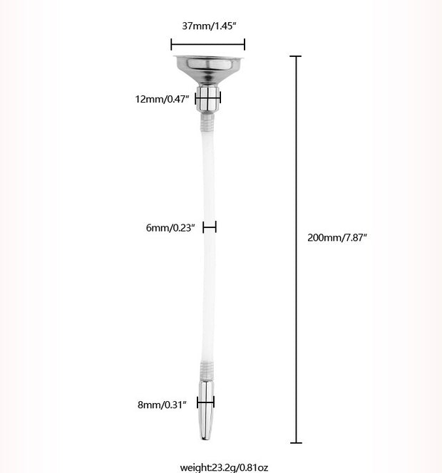 Soft Tube Catheter Urethral Sound
