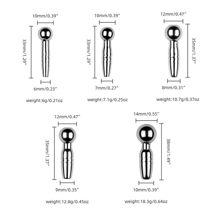 Short Urethral Sound Penis Plug