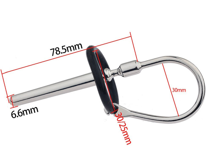 Urethral Sounds With Silicone Rings