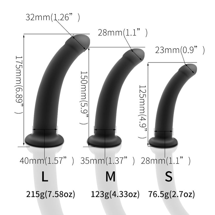 Black Suction Cup Dildo