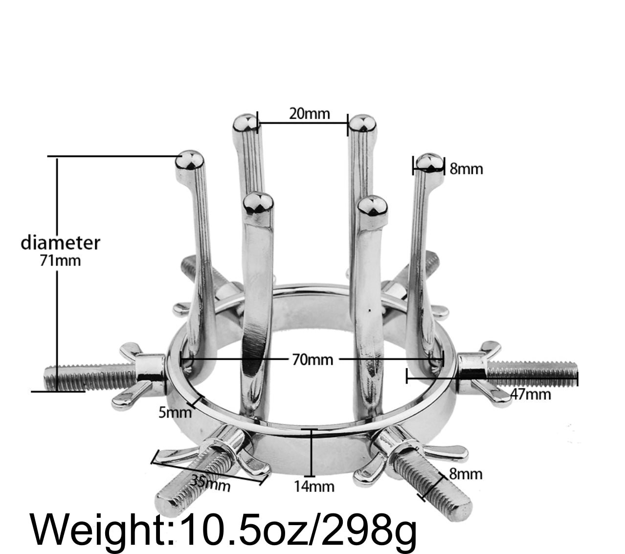 New Design Anal Stretching Plug Butt BDSM Spreader Sexual Play Anal Spreader Mature Anal Extreme
