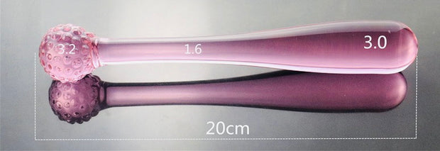 Crystal Pink G-spot Massager Anal Plug