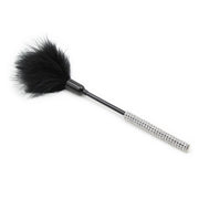Small Feather Tickler With Diamond Handle