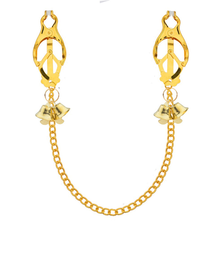 Gold Clover Nipple Clamps