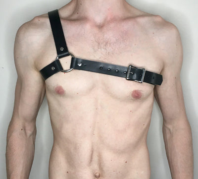 Men's BDSM Chest Bondage Restraints Straps Harness Belts