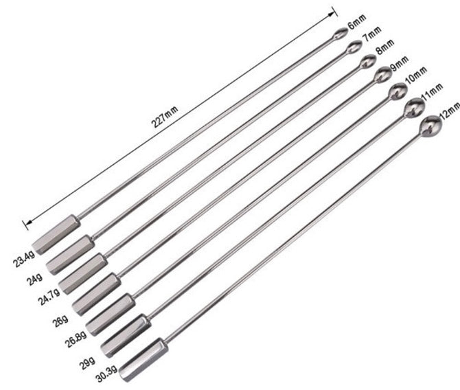 Stainless Steel Metal Urethra Penis Plug