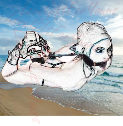 Wrist Cuffs With Mouth Ball Gags